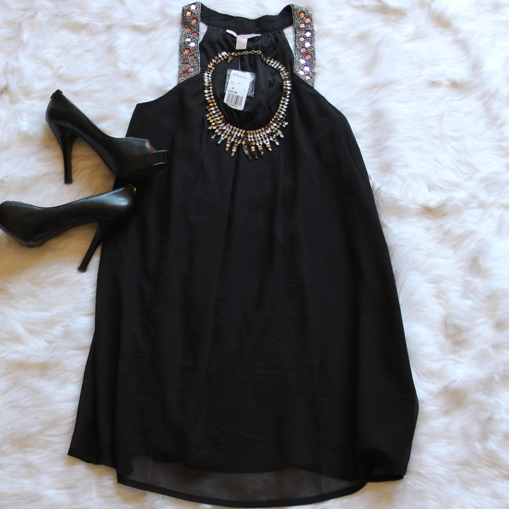 Forever 21 Black sequin dress NWT